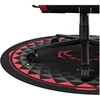 Diablo Chairs neslystantis žaidimų kėdės kilimėlis juodos ir raudonos spalvos