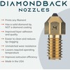 DiamondBack Creality Spider Compatible Nozzle Nozzle Diameter: ⌀ 0.40 mm