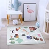 Didelis EVA putų kilimėlis vaikams Ūkis 90,5x90,5 cm 21 el. ECOTOYS