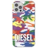 Diesel skaidrus Dėklas Pride Camo AOPApple iPhone 12 12 Pro multikolor colorful 44332