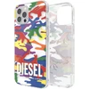 Dėklas DIESEL CLEAR CASE PRIDE CAMO AOP IPHONE XR COLORFUL