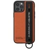 Dėklas Diesel Handstrap Case Utility Twill Apple iPhone 12 Pro Max dįklas telefonui juodos ir oranžinės spalvos 44289