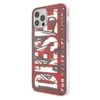 Diesel Snap Case Clear AOP Apple iPhone 12 Pro Max dėklas telefonui raudonos ir pilkos spalvos 42568