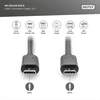 Digitus AK-300138-030-S USB-C Kabelis, USB-C 2.0 Male į USB-C 2.0 Male, 3 m, Juoda