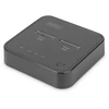 Digitus DA-71545 knyginių kompiuterių dokas / jungčių replikatorius Vielinis USB 3.2 Gen 2 (3.1 Gen 2) Type-C Juoda