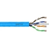 Assmann Electronic DIGITUS Montavimo kabelis cat.6A U/UTP B2ca vientisas laidas AWG 23/1 LSOH 500m violetinė ritė