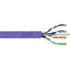 Assmann Electronic DIGITUS Montavimo kabelis cat.6 U/UTP B2ca vientisas laidas AWG 23/1 LSOH 500m violetinė ritė