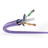 Assmann Electronic DIGITUS Montavimo kabelis cat.6 U/UTP B2ca vientisas laidas AWG 23/1 LSOH 500m violetinė ritė