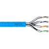 Assmann Electronic DIGITUS Montavimo kabelis cat.6A U/FTP Dca kietas laidas AWG 23/1 LSOH 500m mėlynas ritė