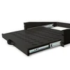 „Digitus“ ištraukiama lentyna, skirta fiksuotam montavimui ant priekinių 483 mm (19 colių) profilio bėgelių | DN-19-TRAY-2-450-SW
