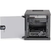 Digitus DN-49101-SET lentyna 6U Sieninis stovas Juoda