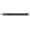 DIGITUS 8-Fach Steckdosenleiste 1HE PDU, IEC C14 St. IT