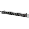 DIGITUS 8-Fach Steckdosenleiste 1HE PDU, IEC C14 St. IT
