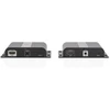 Assmann Electronic DIGITUS 4K HDMI plėstuvas per IP imtuvas Įrenginys per tinklo kabelį CAT 5/5e/6/7 4K2K/30Hz juodas