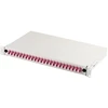Digitus FO patch panel with 19” 1U accessory, 24x LC dx, OM4, adapters, extendable, pilkas