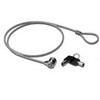 DIGITUS Notebook Notebook Lock with 2 Keys , for Security-standard Slot kabelis length: 1.5m, DA-40501