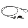 DIGITUS Notebook Notebook Lock with 2 Keys , for Security-standard Slot kabelis length: 1.5m, DA-40501