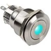 DimasTech Vandalism Button 22mm, Silverline Dot – RGB