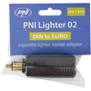 DIN adapteris į EURO cigarečių degiklio lizdą PNI Lighter 02, 12V/24V, maks. 16A