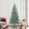 Dirbtinė Kalėdų Eglė Su Sniegu ir LED Šviesa su 300 LED 240 cm