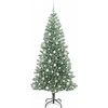 Dirbtinė Kalėdų Eglė Su Sniegu ir LED Šviesa su 300 LED 210 cm