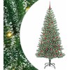 Dirbtinė Kalėdų Eglė Su Sniegu ir LED Šviesa su 300 LED 210 cm