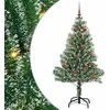 Dirbtinė Kalėdų Eglė Su Sniegu ir LED Šviesa su 150 LED 150 cm