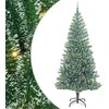 Dirbtinė Kalėdų Eglė Su Sniegu ir LED Šviesa su 300 LED 240 cm