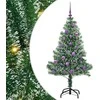 Dirbtinė Kalėdų Eglė Su Sniegu ir LED Šviesa su 150 LED 150 cm