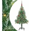 Dirbtinė Kalėdų Eglė Su Sniegu ir LED Šviesa su 150 LED 150 cm