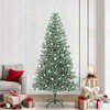 Dirbtinė Kalėdų Eglė Su Sniegu ir LED Šviesa su 300 LED 240 cm