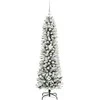 Dirbtinė Kalėdų eglutė Balta 150 cm PVC ir Metalas ir Plastikas