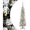 Dirbtinė Kalėdų eglutė Balta 120 cm PVC ir Metalas ir Plastikas