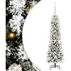 Dirbtinė Kalėdų eglutė Balta 120 cm PVC ir Metalas ir Plastikas