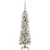 Dirbtinė Kalėdų eglutė Balta 120 cm PVC ir Metalas ir Plastikas