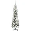 Dirbtinė Kalėdų eglutė Balta 120 cm PVC ir Metalas ir Plastikas