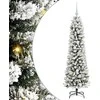 Dirbtinė Kalėdų eglutė Balta 150 cm PVC ir Metalas ir Plastikas