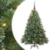 Dirbtinė Kalėdų eglutė su 150 LED Žalia 150 cm PE ir PVC