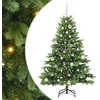 Dirbtinė Kalėdų eglutė su 150 LED Žalia 150 cm PE ir PVC