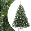 Dirbtinė Kalėdų eglutė su 150 LED Žalia 150 cm PE ir PVC