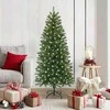 Dirbtinė Kalėdų eglutė su 150 LED Žalia 150 cm PE ir PVC
