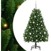Dirbtinė Kalėdų eglutė 120 cm 150 LED Šilta balta Žalia