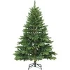 Dirbtinė Kalėdų eglutė su 150 LED Žalia 150 cm PE ir PVC