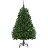Dirbtinė Kalėdų eglutė su 150 LED Žalia 150 cm PVC ir metalas