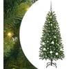 Dirbtinė Kalėdų eglutė su 150 LED Žalia 150 cm PE ir PVC