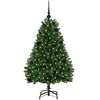 Dirbtinė Kalėdų eglutė 120 cm 150 LED Šilta balta Žalia