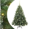 Dirbtinė Kalėdų eglutė su 150 LED Žalia 150 cm PE ir PVC