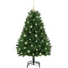 Dirbtinė Kalėdų eglutė 150 cm 150 LED Šilta balta Žalia