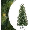 Dirbtinė Kalėdų eglutė su 150 LED Žalia 150 cm PE ir PVC