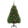 Dirbtinė Kalėdų eglutė 120 cm 150 LED Šilta balta Žalia